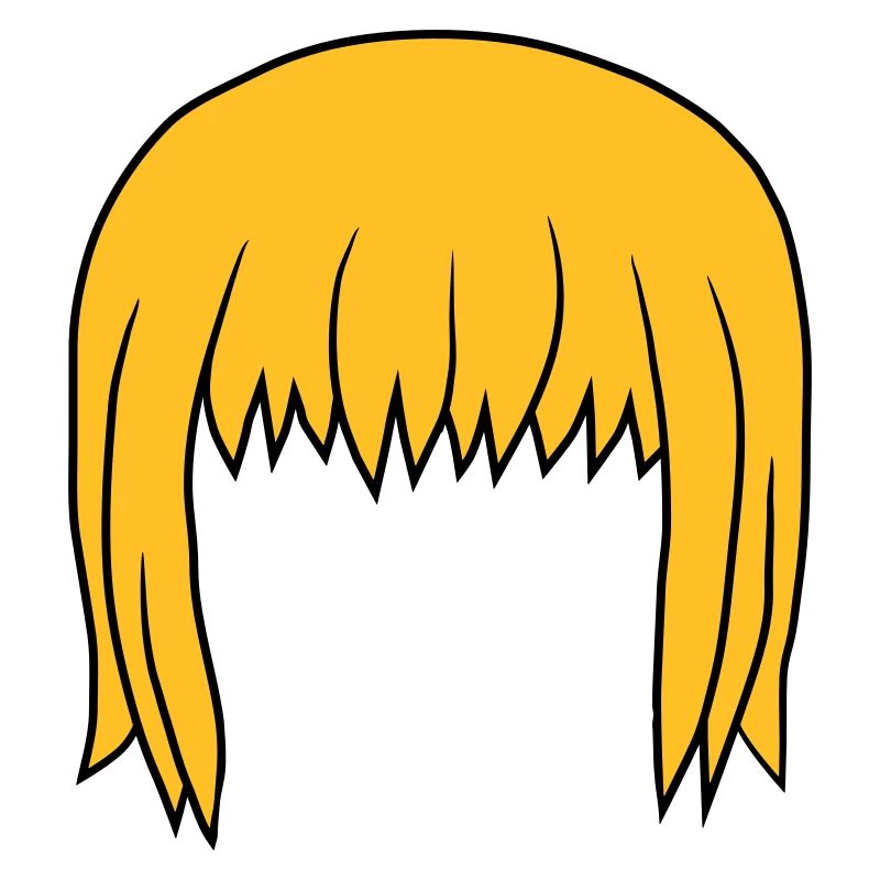 Anime Blonde Bobfrisur Bob