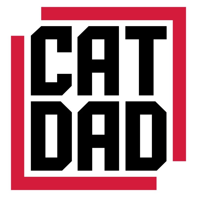 Conception du logo Cat Dad