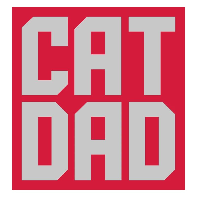 Shield Cat Dad Design