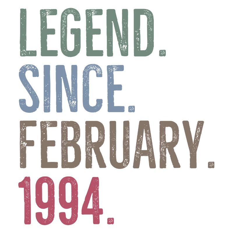 Legend Since February 1994