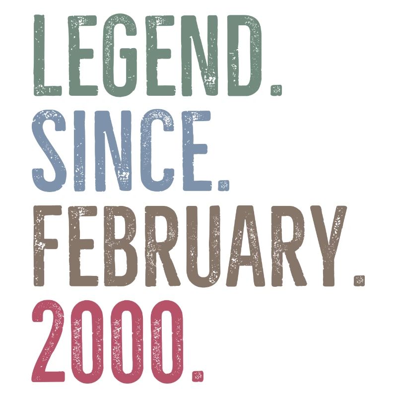 Legend Since February 2000