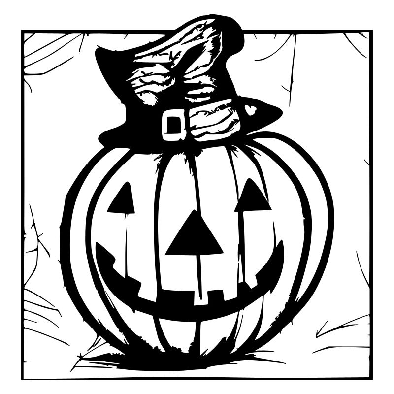 Halloween Spooky Pumpkin Lantern 1
