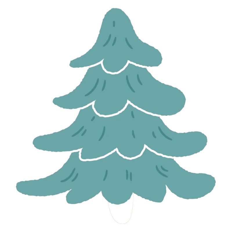 beau sapin de Noël