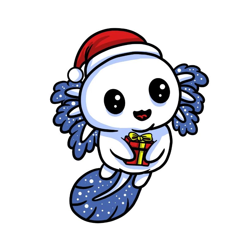 DESIGN DE NOËL AXOLOTL