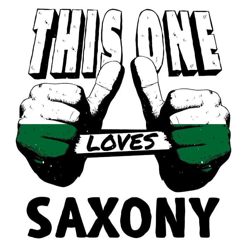 Drapeau de Saxe Drapeau saxon Ossi Holiday SN