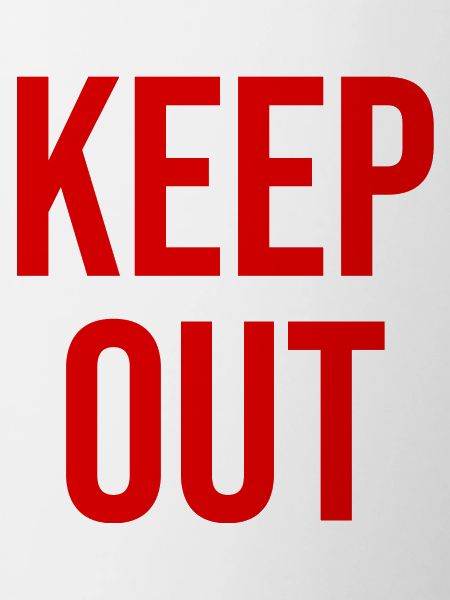 Keep out rouge