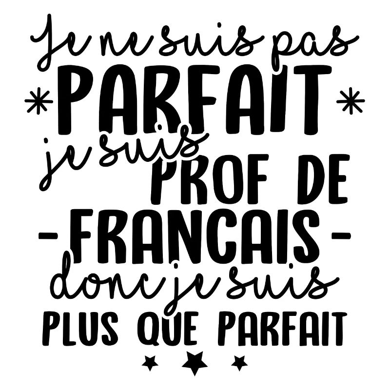 Je suis prof de francais