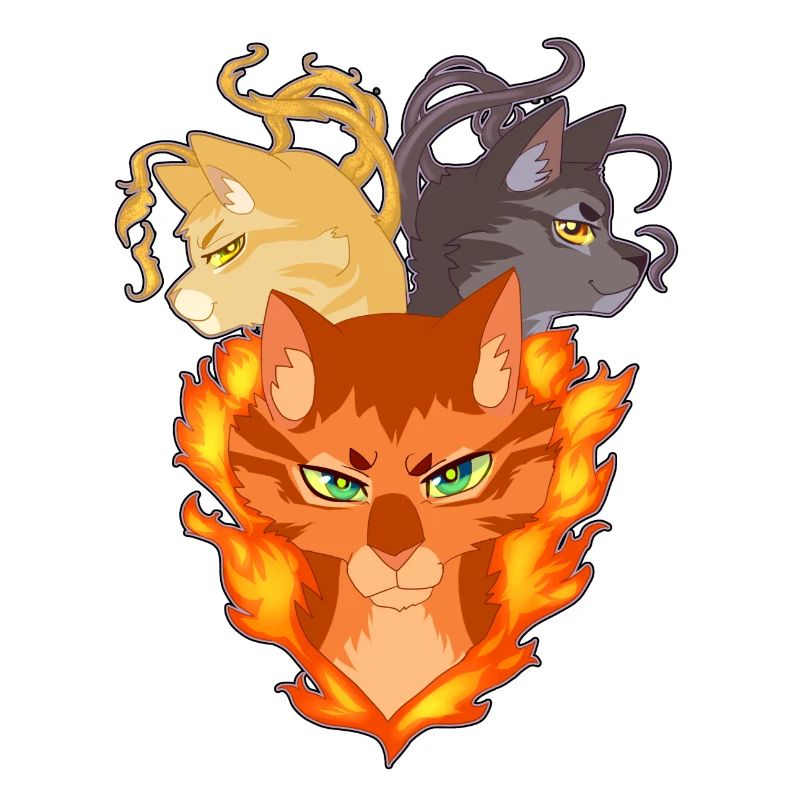 Firestar Firestar Sandstorm Greystripe Cats