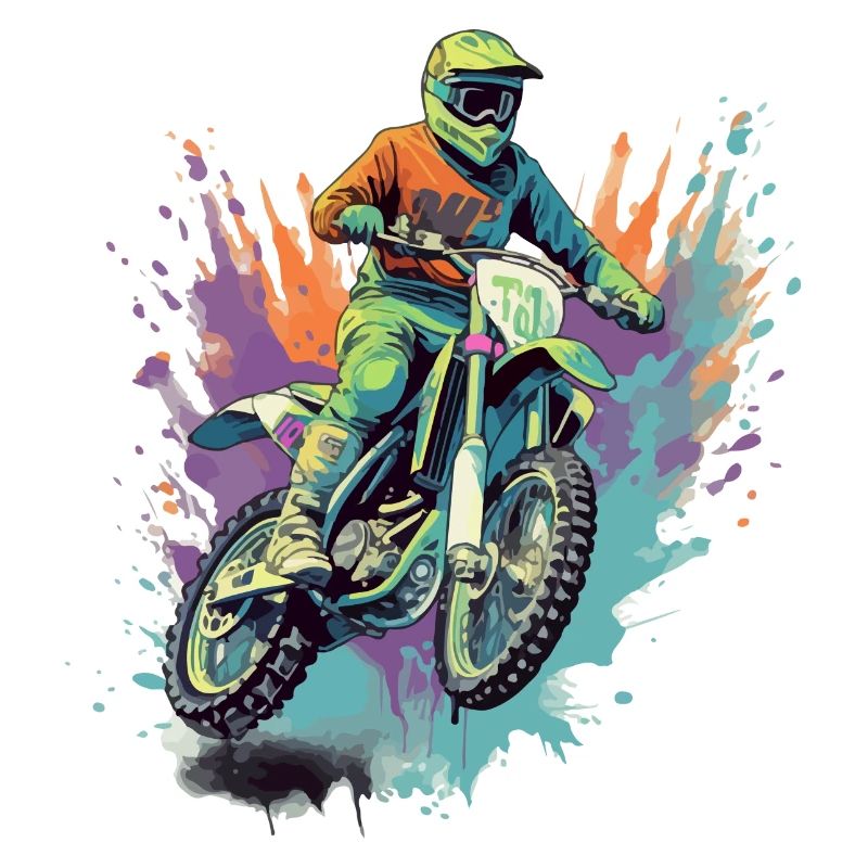 Motorcycle cross Fabio