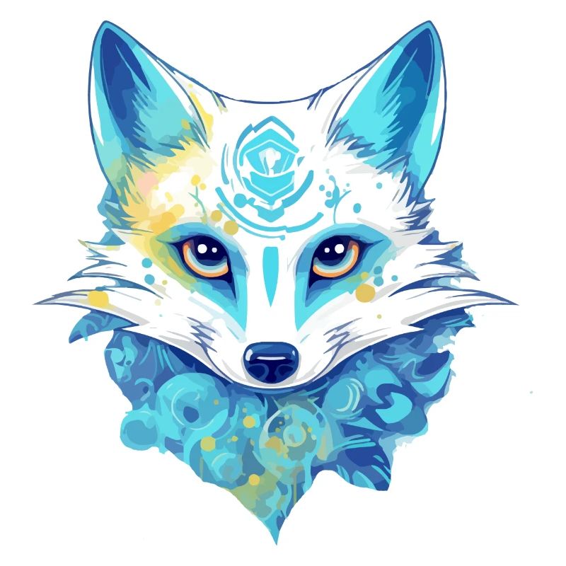 Le renard bleu