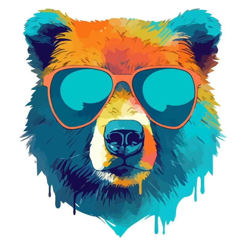 Bill der bär mit der Brille