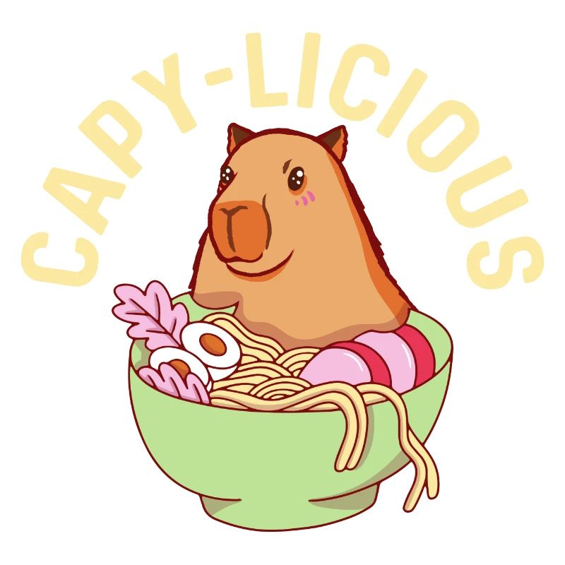 Capy-Licious Capybara Animal Lover