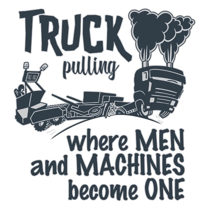 truck pulling duotone