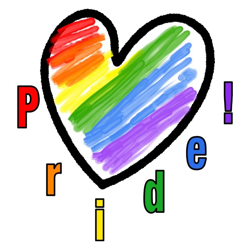 LGBTQ Heart Pride