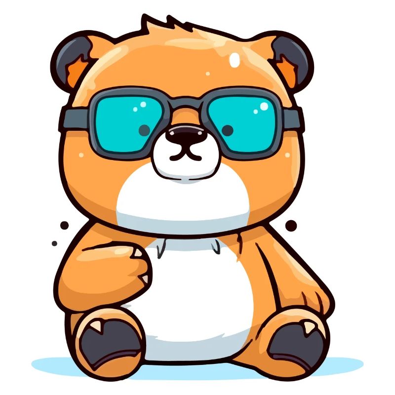 Molko l'ours à lunettes