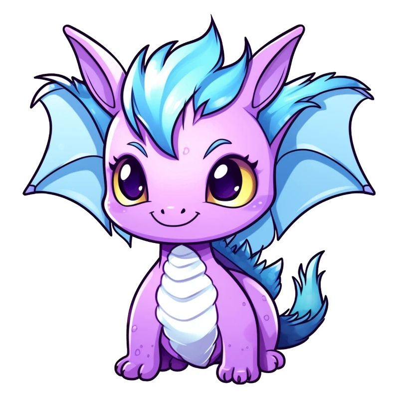 Dragon Kawaii Drawing