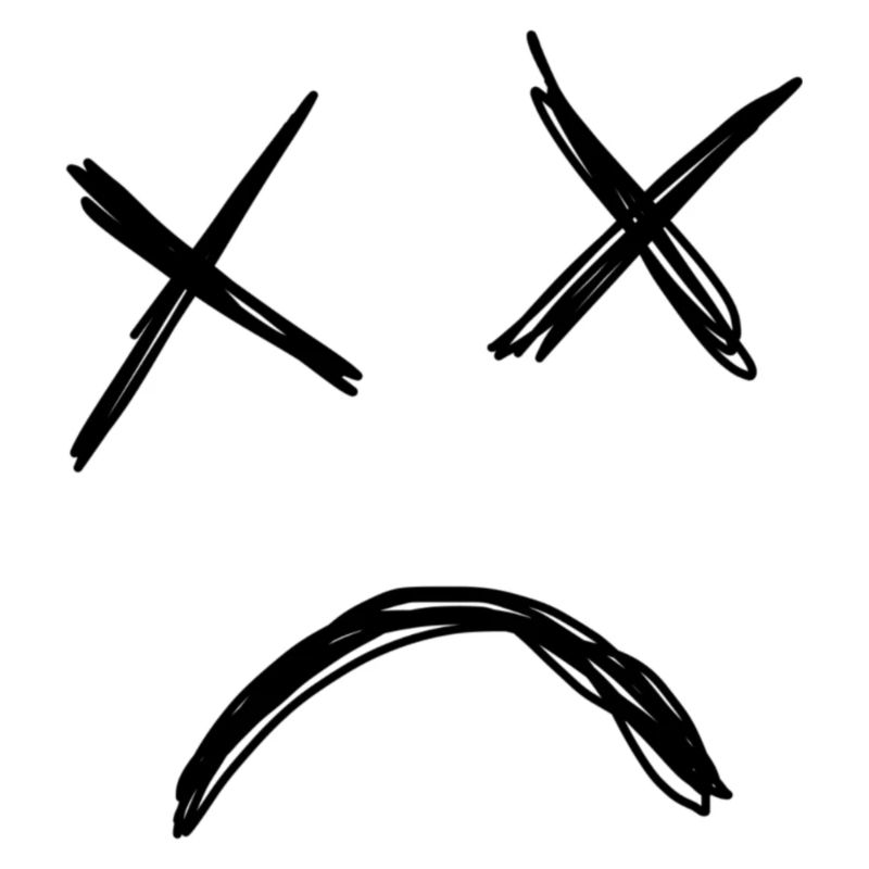 Face sad