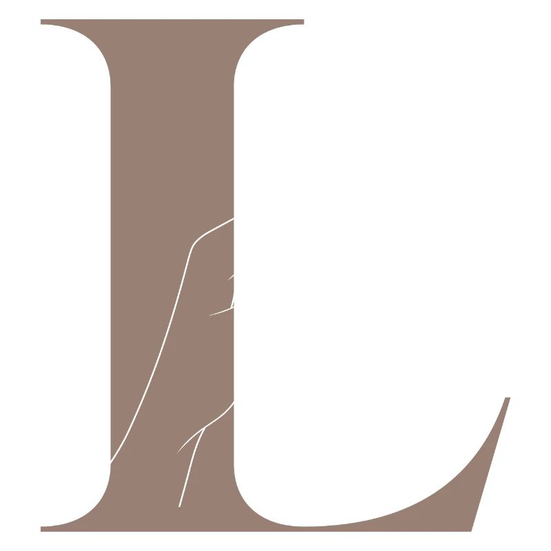 Letter L Magic Butterfly