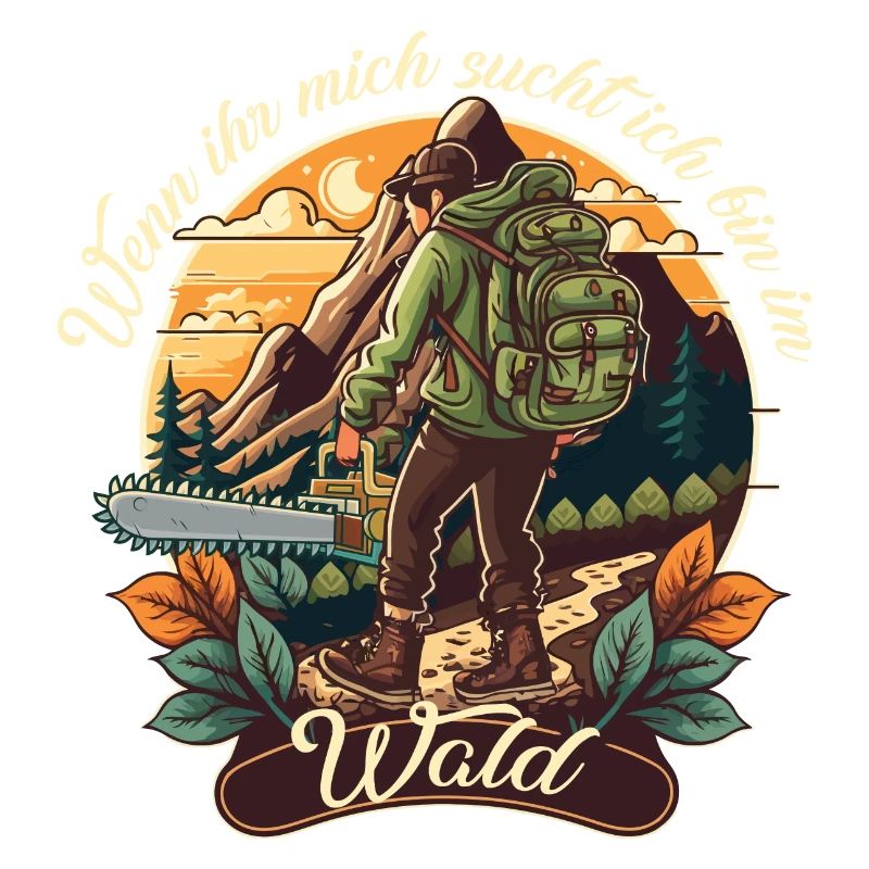 I'm in the forest, forest worker, forester, gentleman
