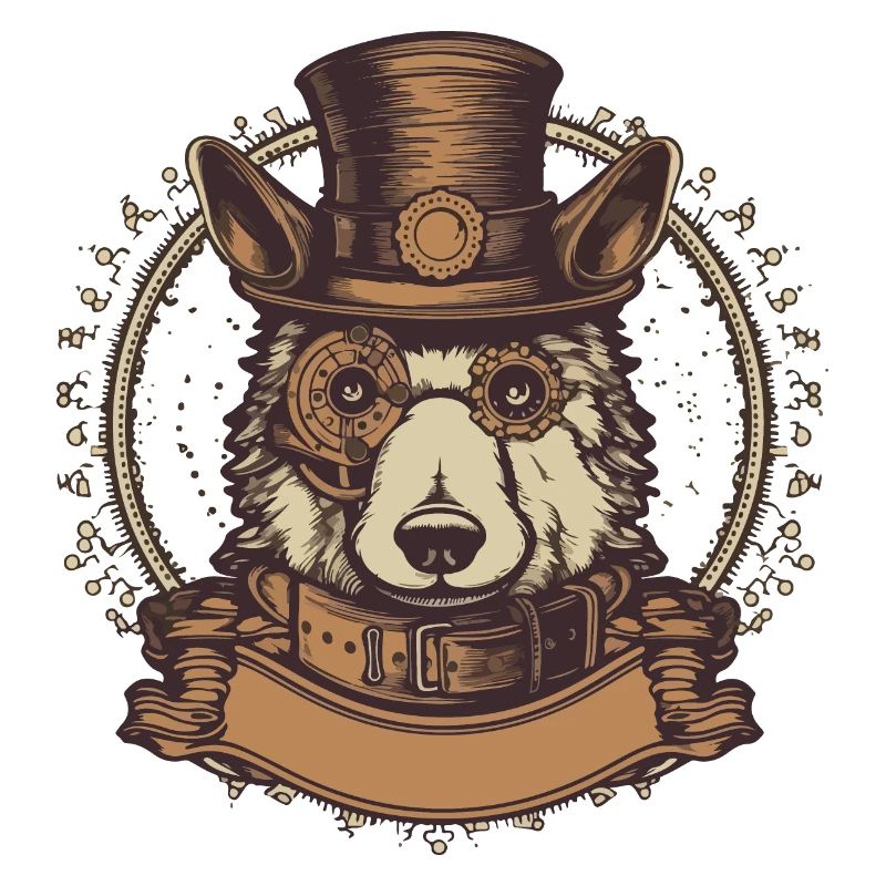Steampunk Hund 2
