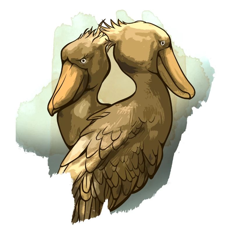 Bec-de-chaussure Ornithologue Forêt I Cadeau