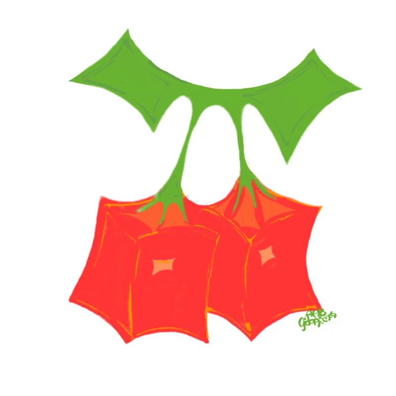 Hyperbolic cherries