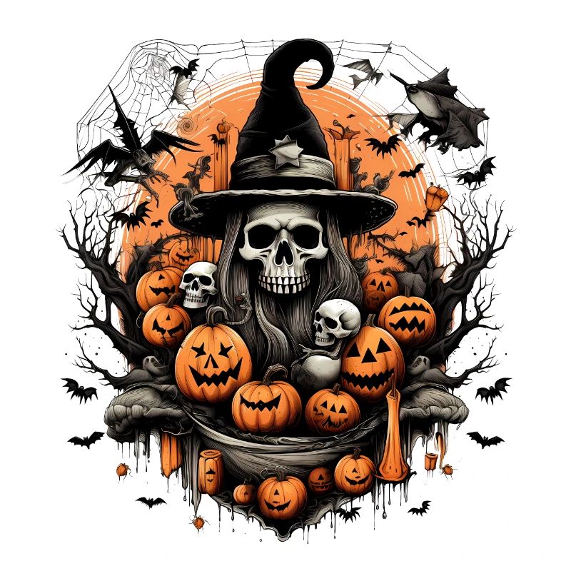 Halloween-Szene