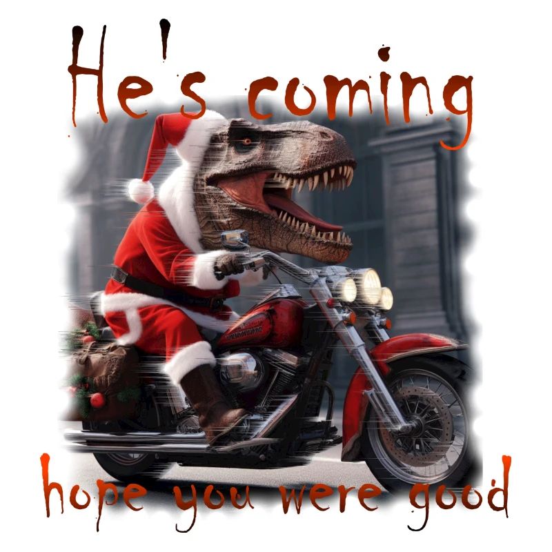 Père Noël T Rex