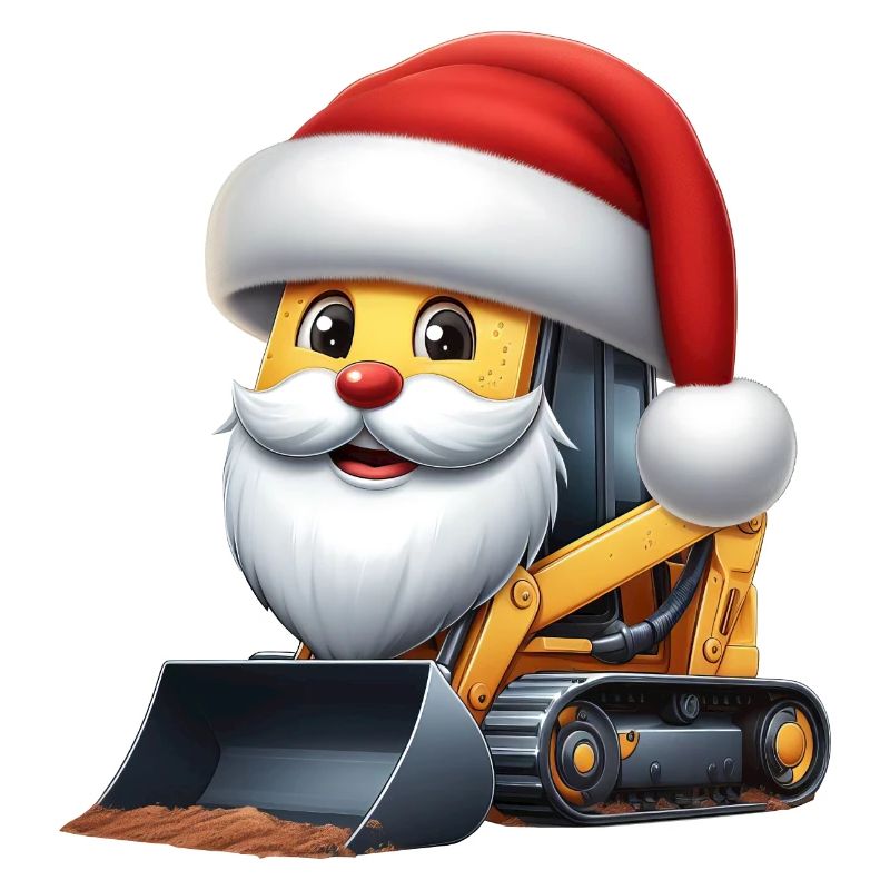 Père Noël Skid Steer