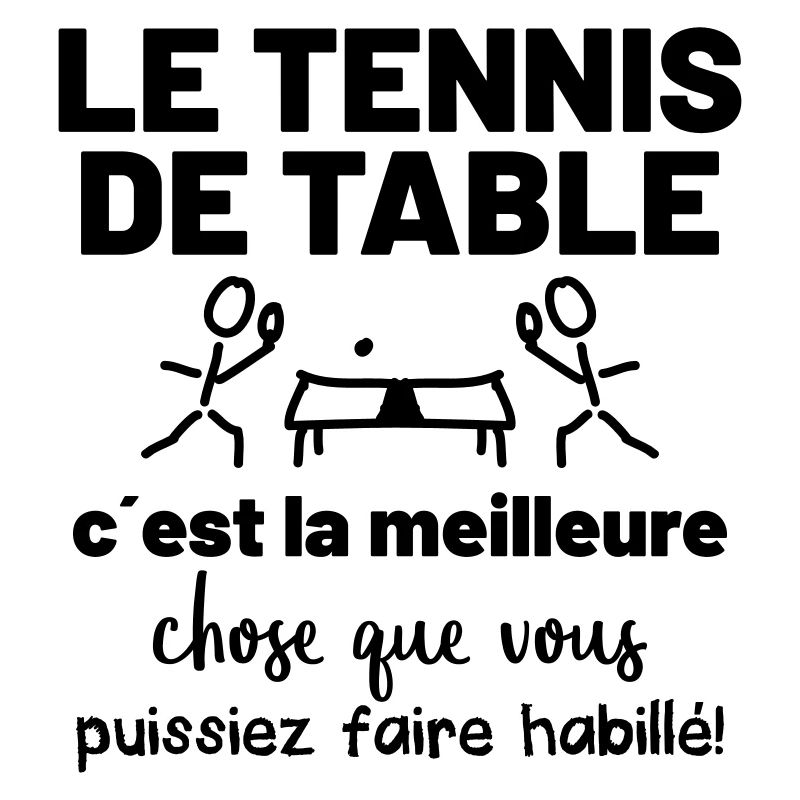Le tennis de table