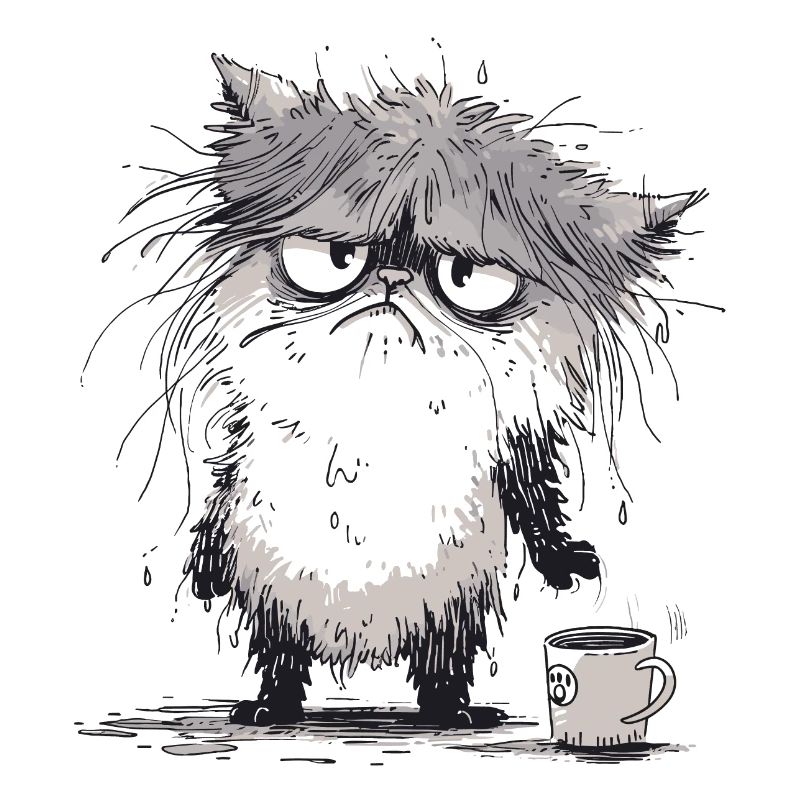 Grantige Katze