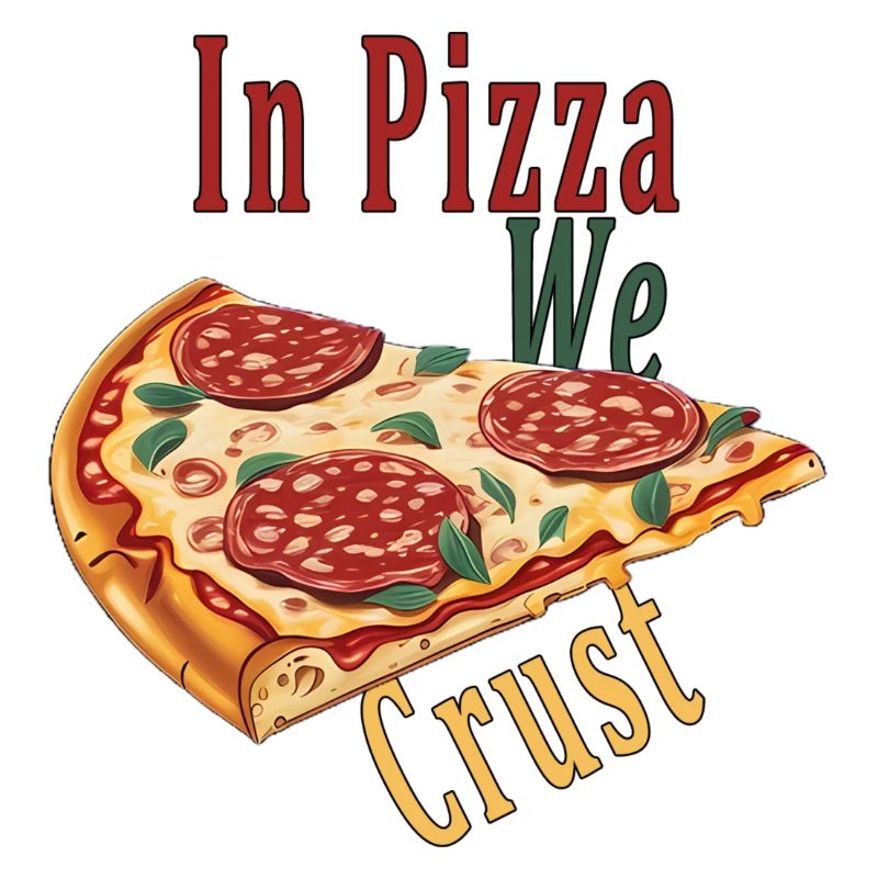 In der Pizza verkrusten wir