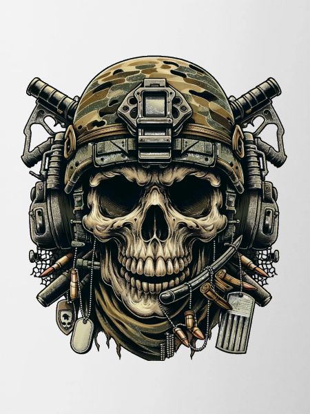 Battle-Hardened: Combat Skull