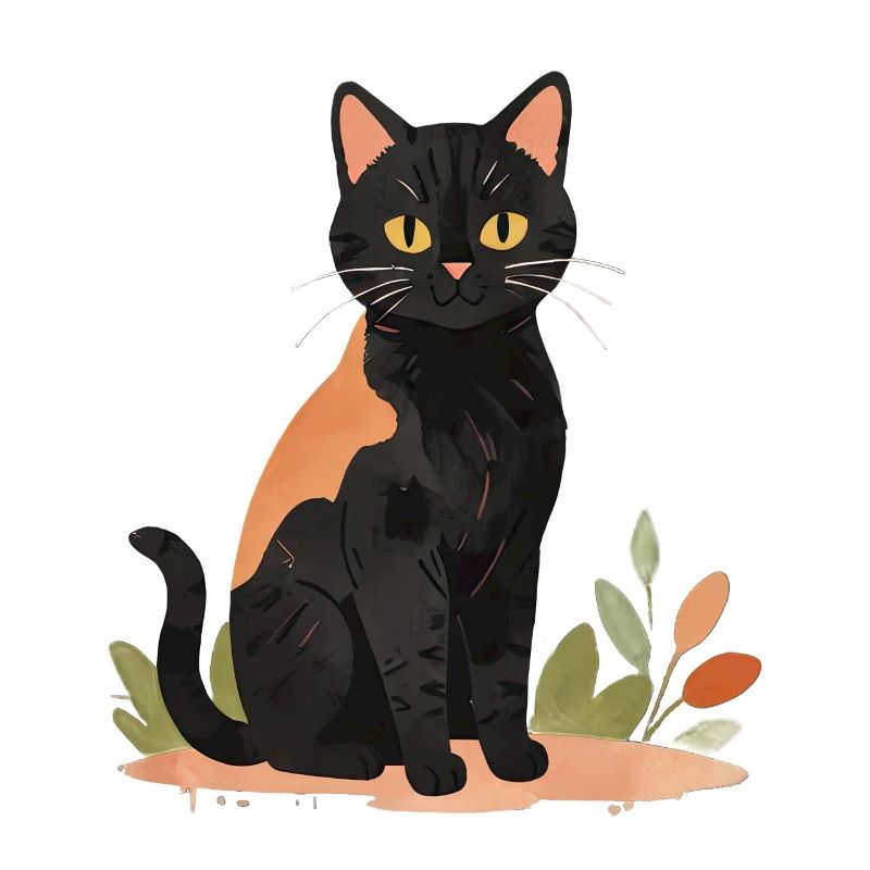 Black & Brown Cat