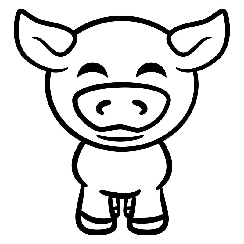 Petit Cochon Mignon Cochon Animal Amour