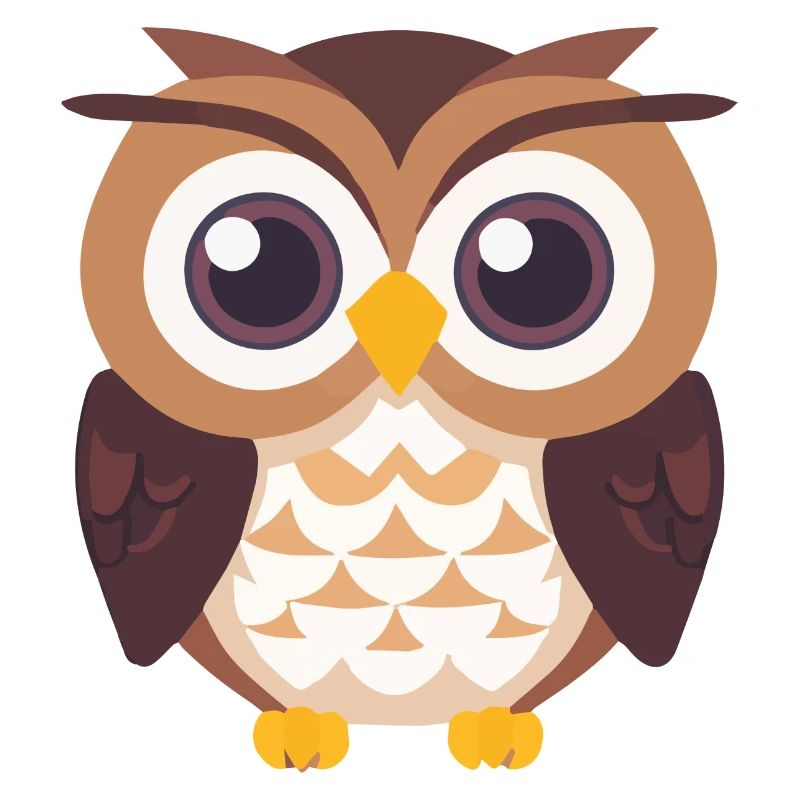 Uhu Eule Vogel baby
