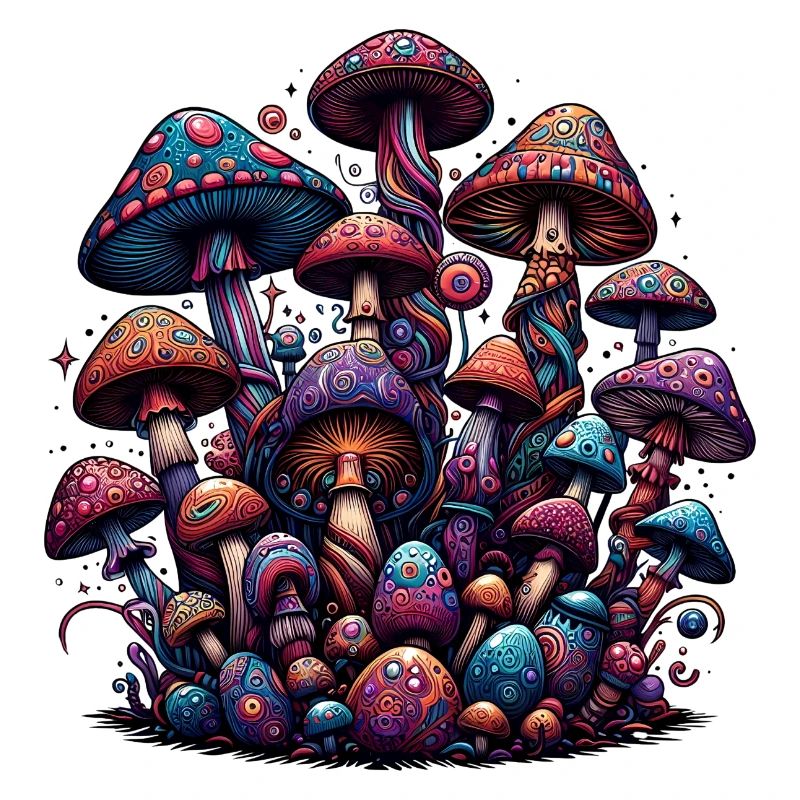 Psychedelic Mushroom Magic