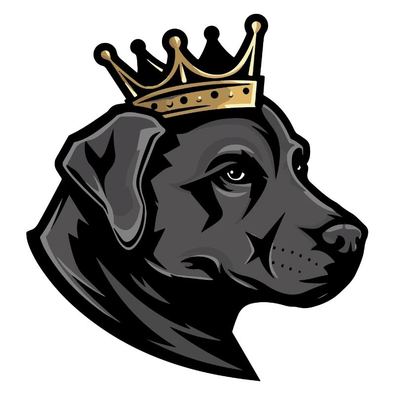 Couronne de chien Labrador