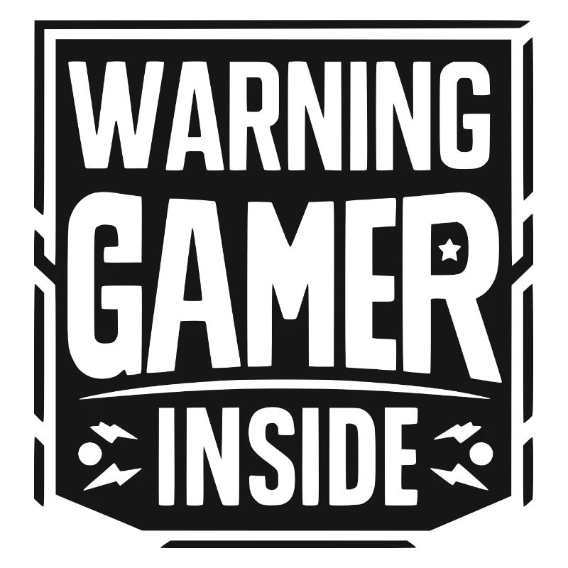 Warning Gamer Inside