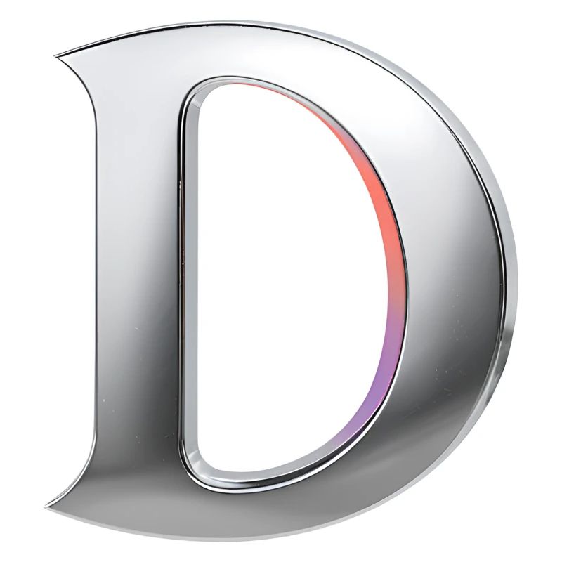 Chrome ,, D " Metallic