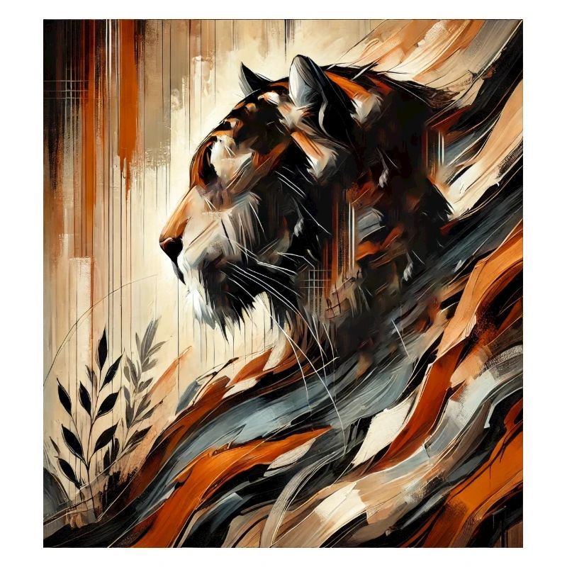 Abstract Tiger