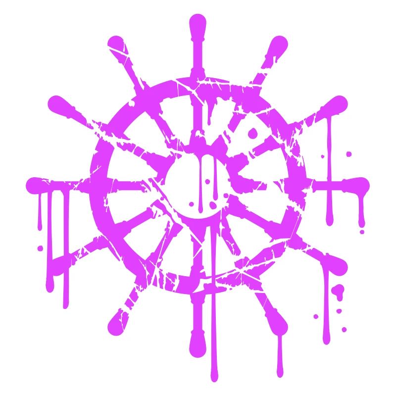 Ship Steering Steering Steering Wheel Sailing Graffiti