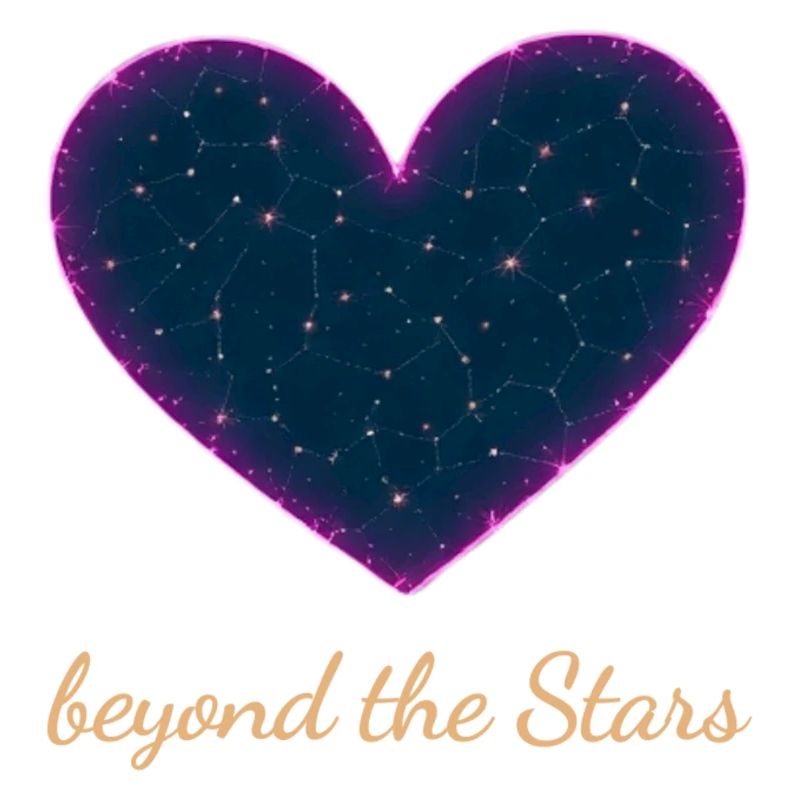 L’amour au-delà des étoiles Conception du cœur