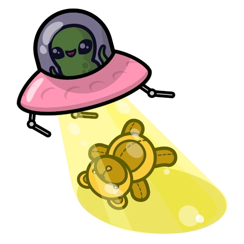 Teddy kidnapped by UFO Uap