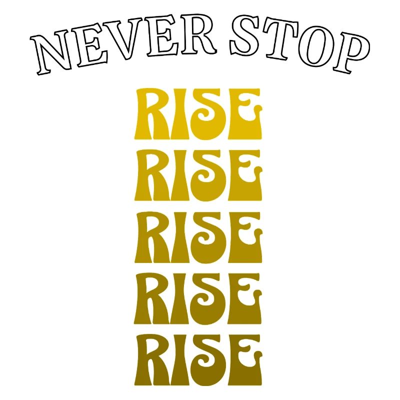 Stay Focused Hustle – Motivation dans un look rétro