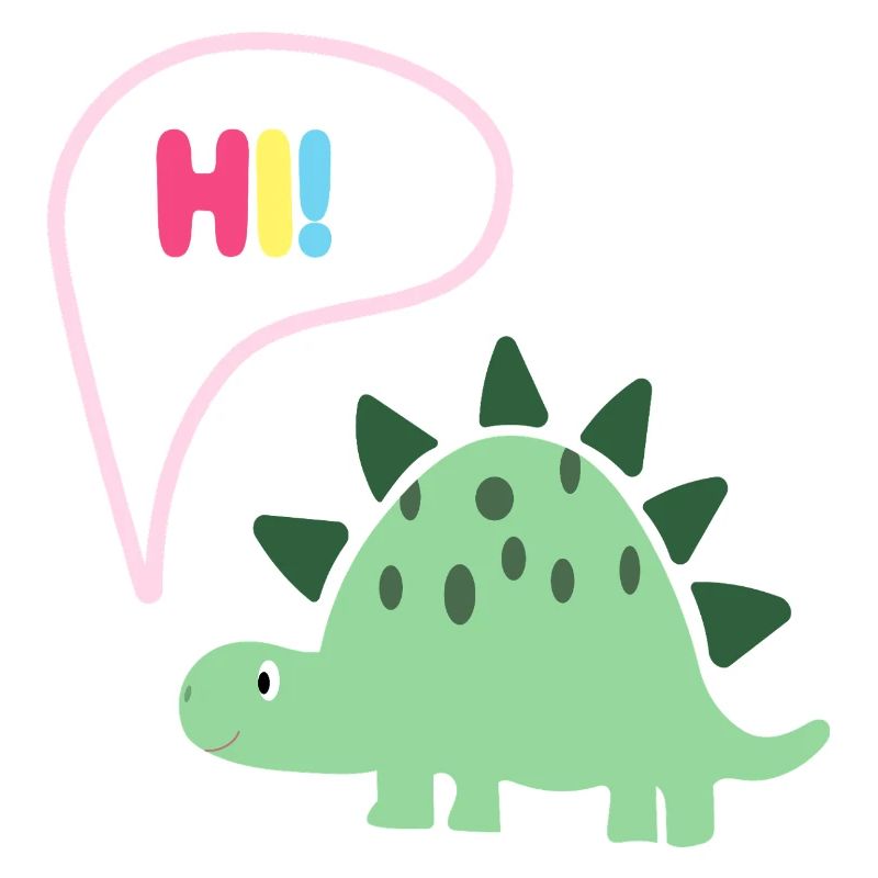 Hi Dino - Geschenkidee - Kindermode