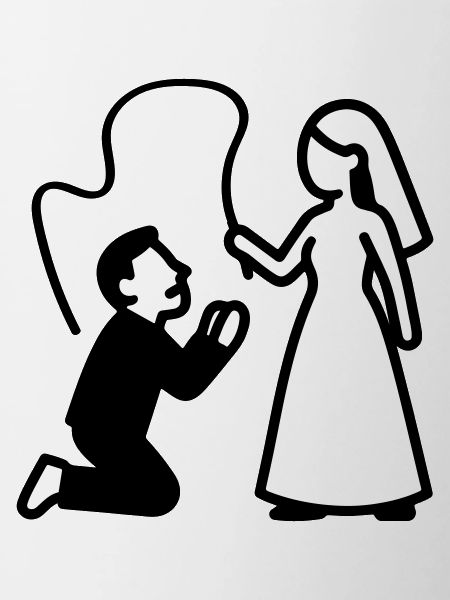 Married Couple Wedding Whip