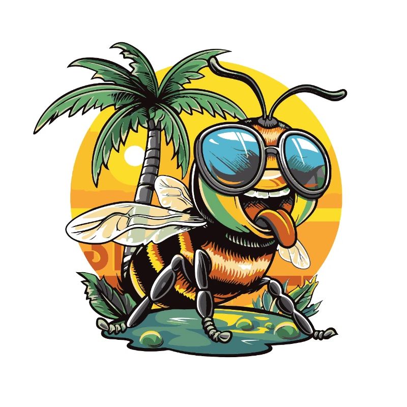 Vacances d’été à l’abeille