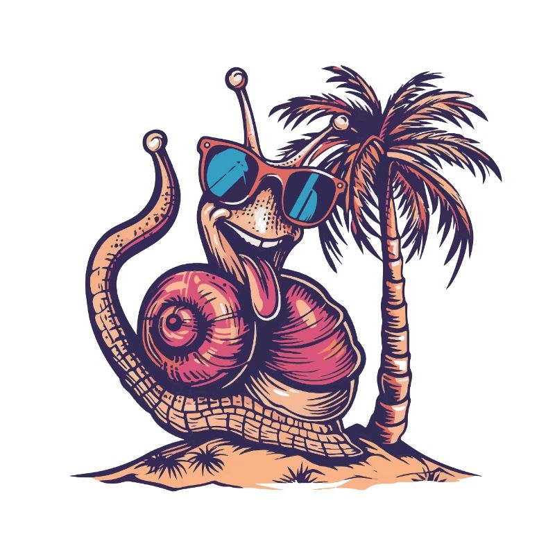 Vacances d’été de l’escargot