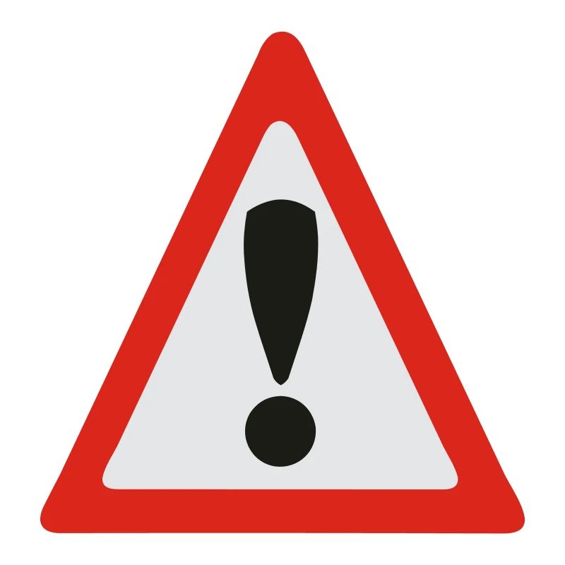 panneau d'avertissement